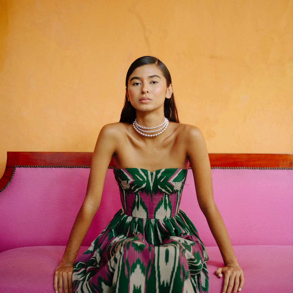 Jungle Orchid Dress M