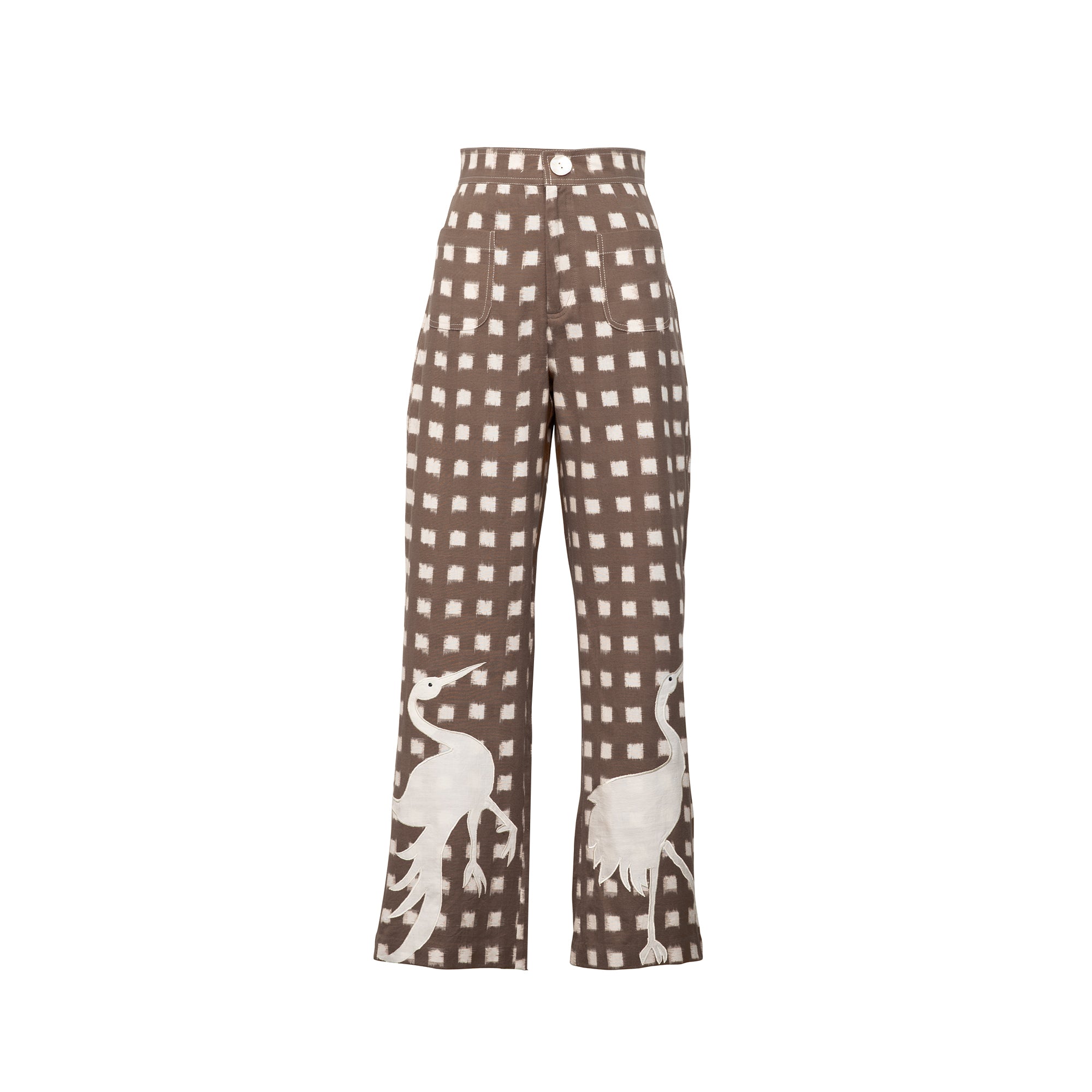Embroidery Picnic Trousers