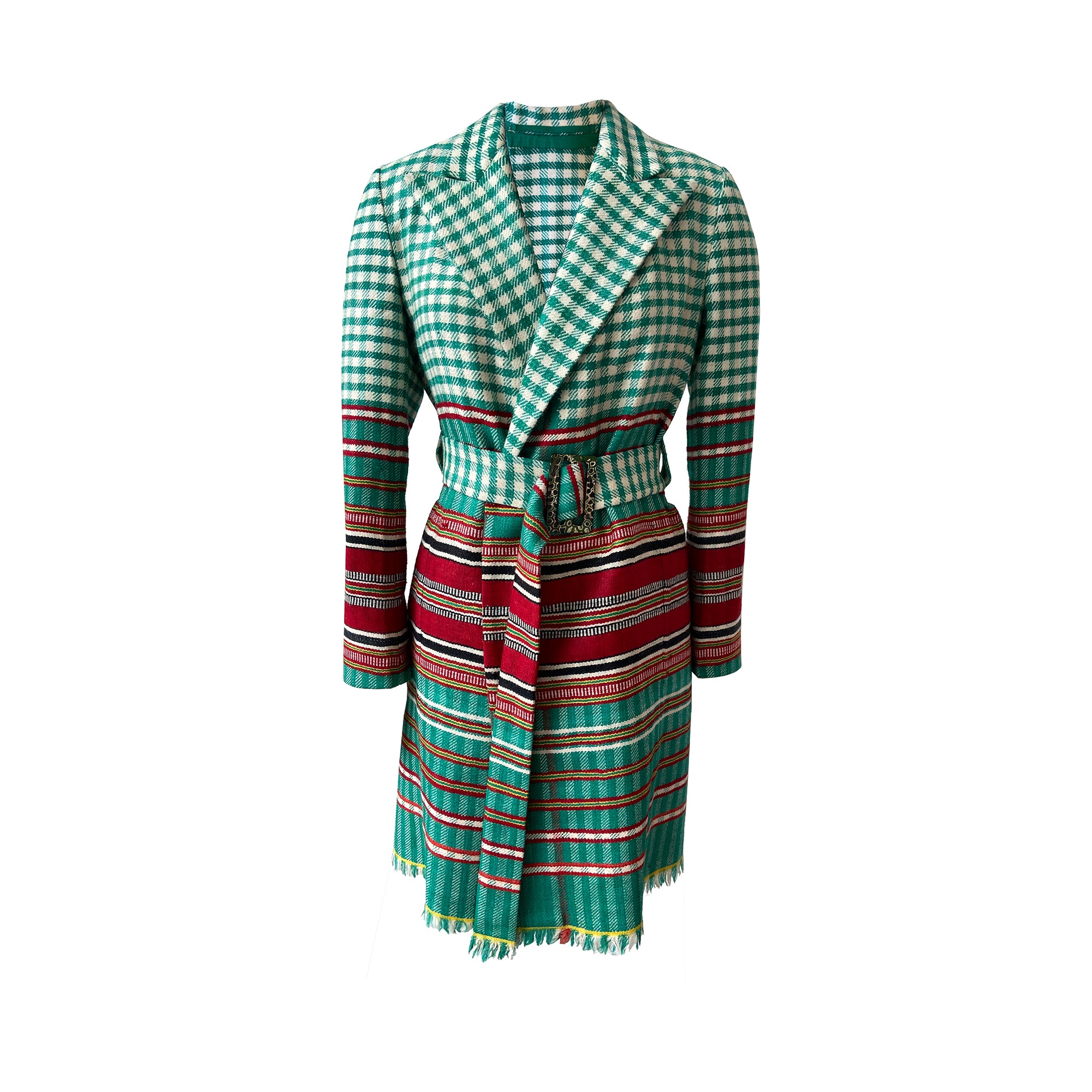 Green Gingham Jacket