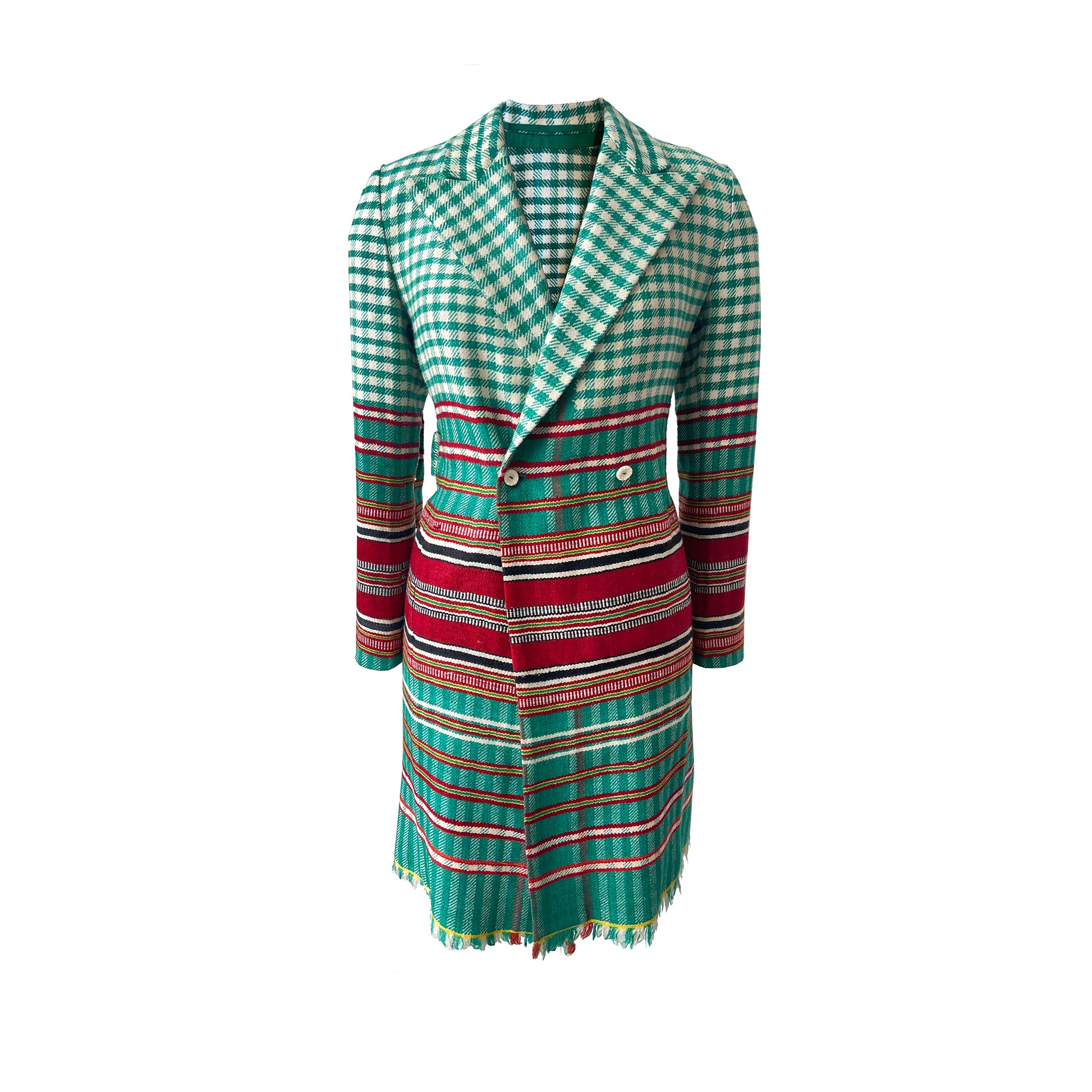 Green Gingham Jacket