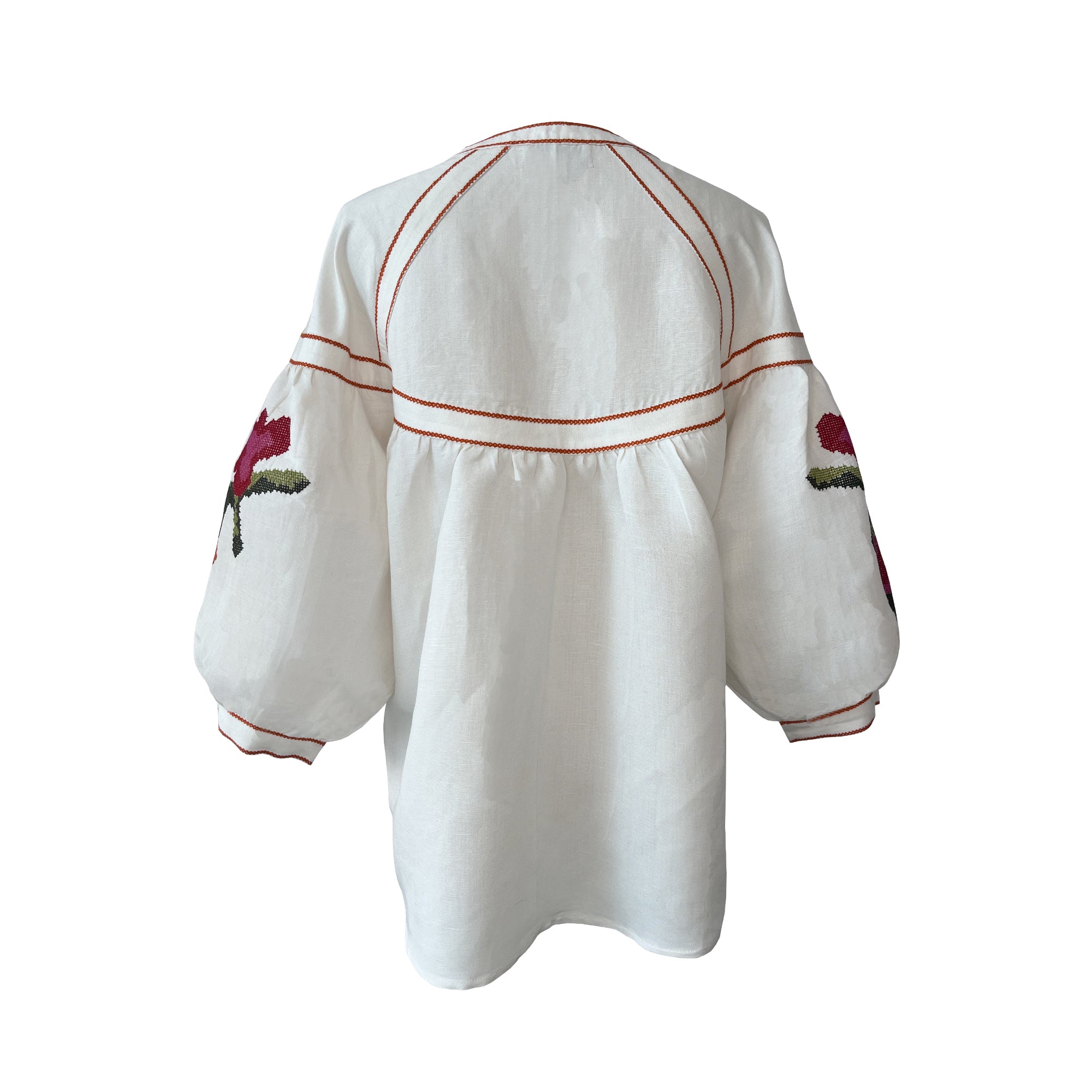White Rufous Blouse
