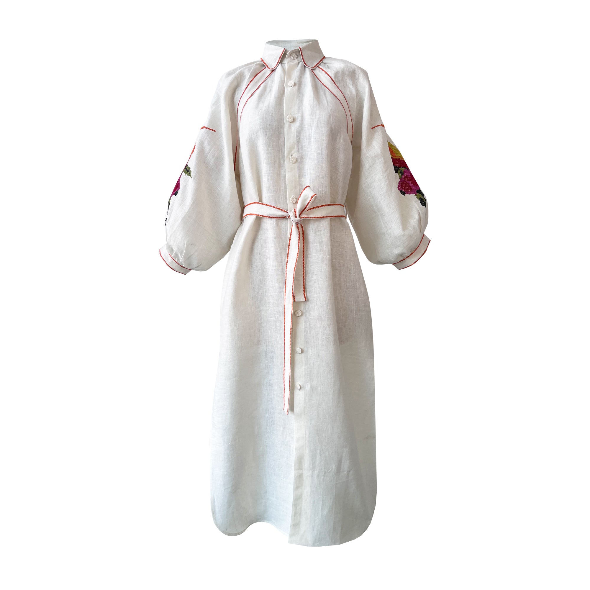 White Rufous Dress
