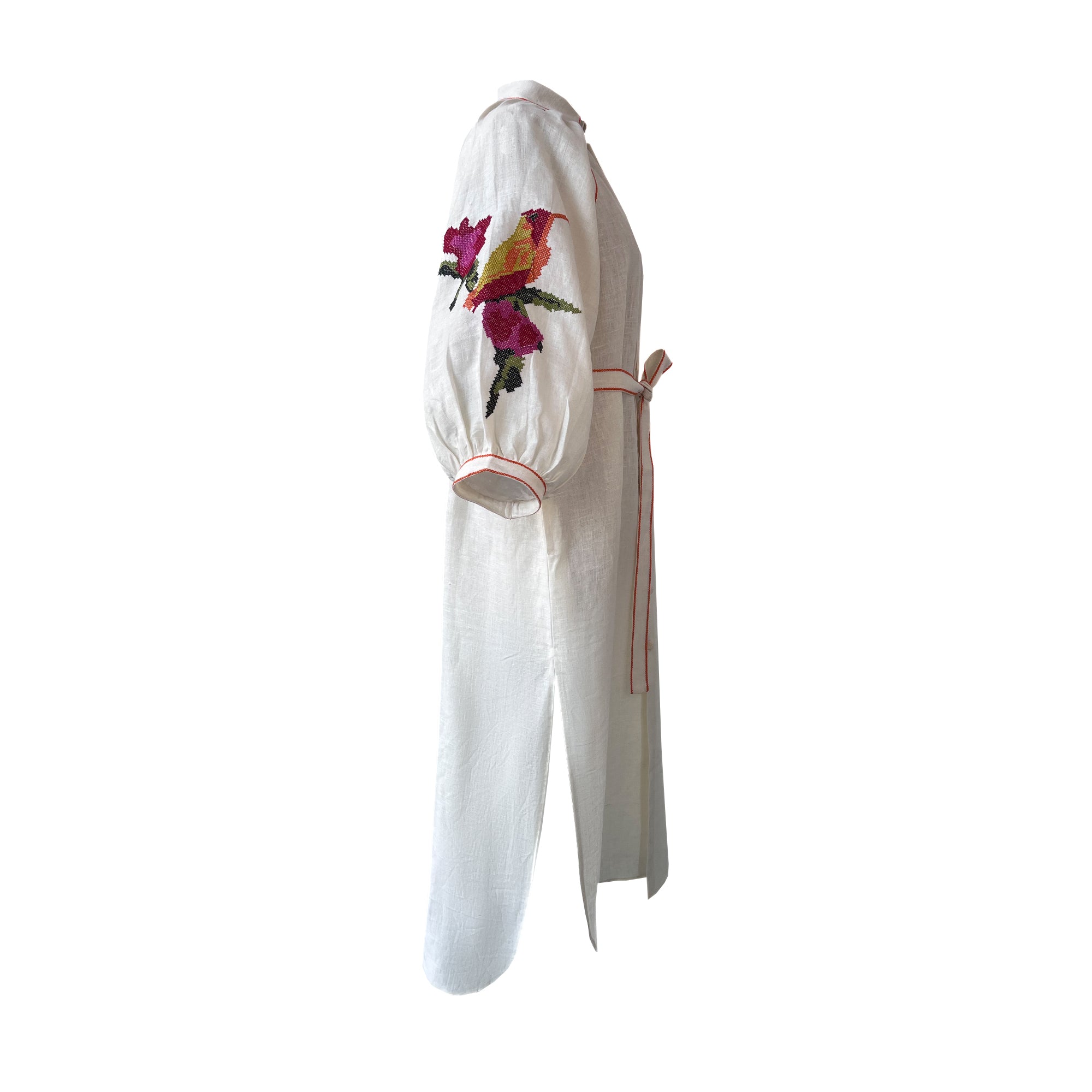 White Rufous Dress