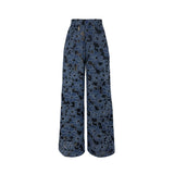 Indigo Lace Trousers