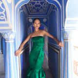 Emerald Mermaid Gown