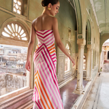 Multi Illusion Tube Dress