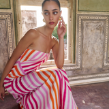 Multi Illusion Tube Dress