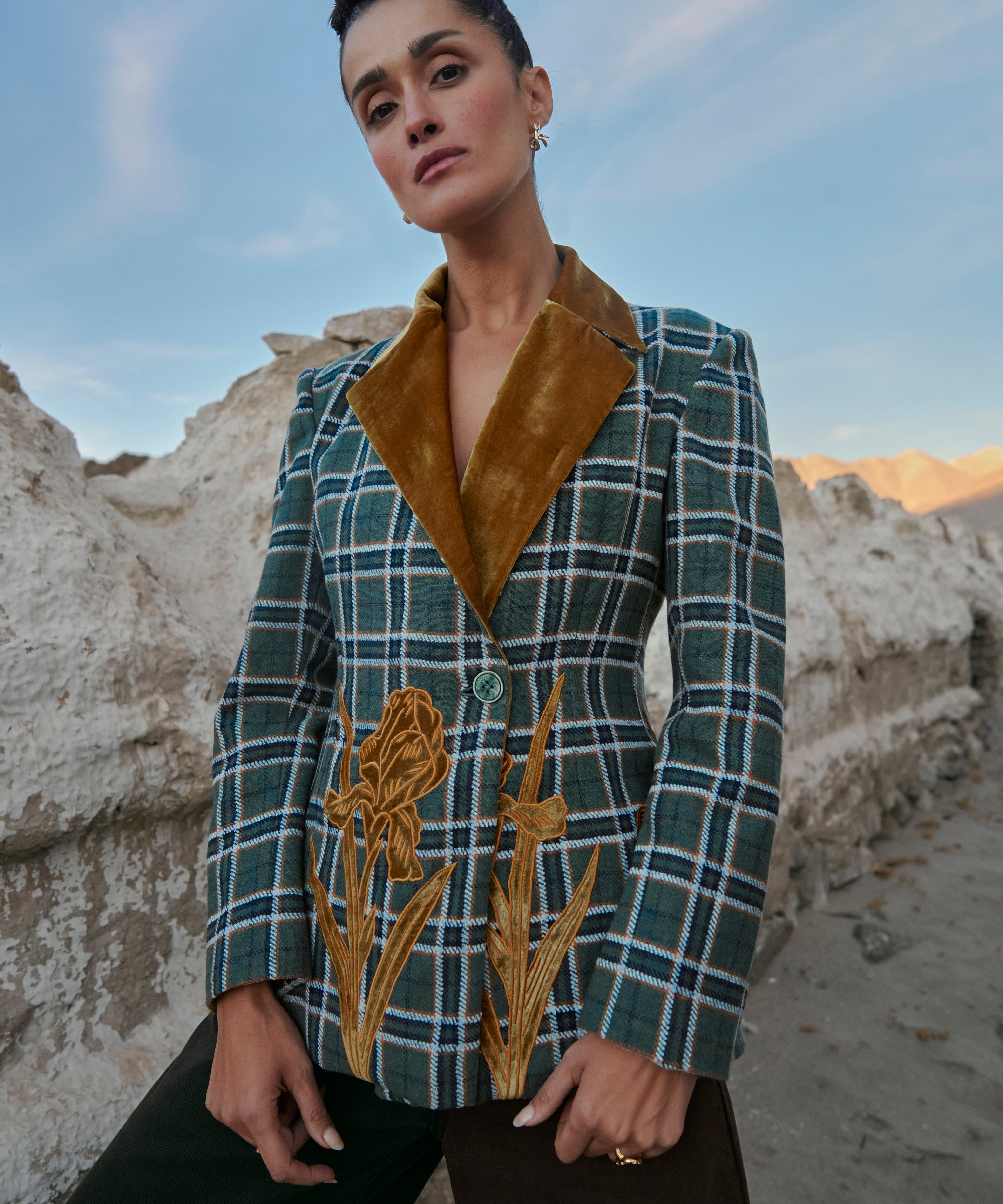 Verdant Iris Jacket