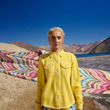 Yellow Cashmere Jacket