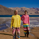 Yellow Cashmere Jacket