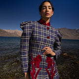 Tartan bloom Jacket