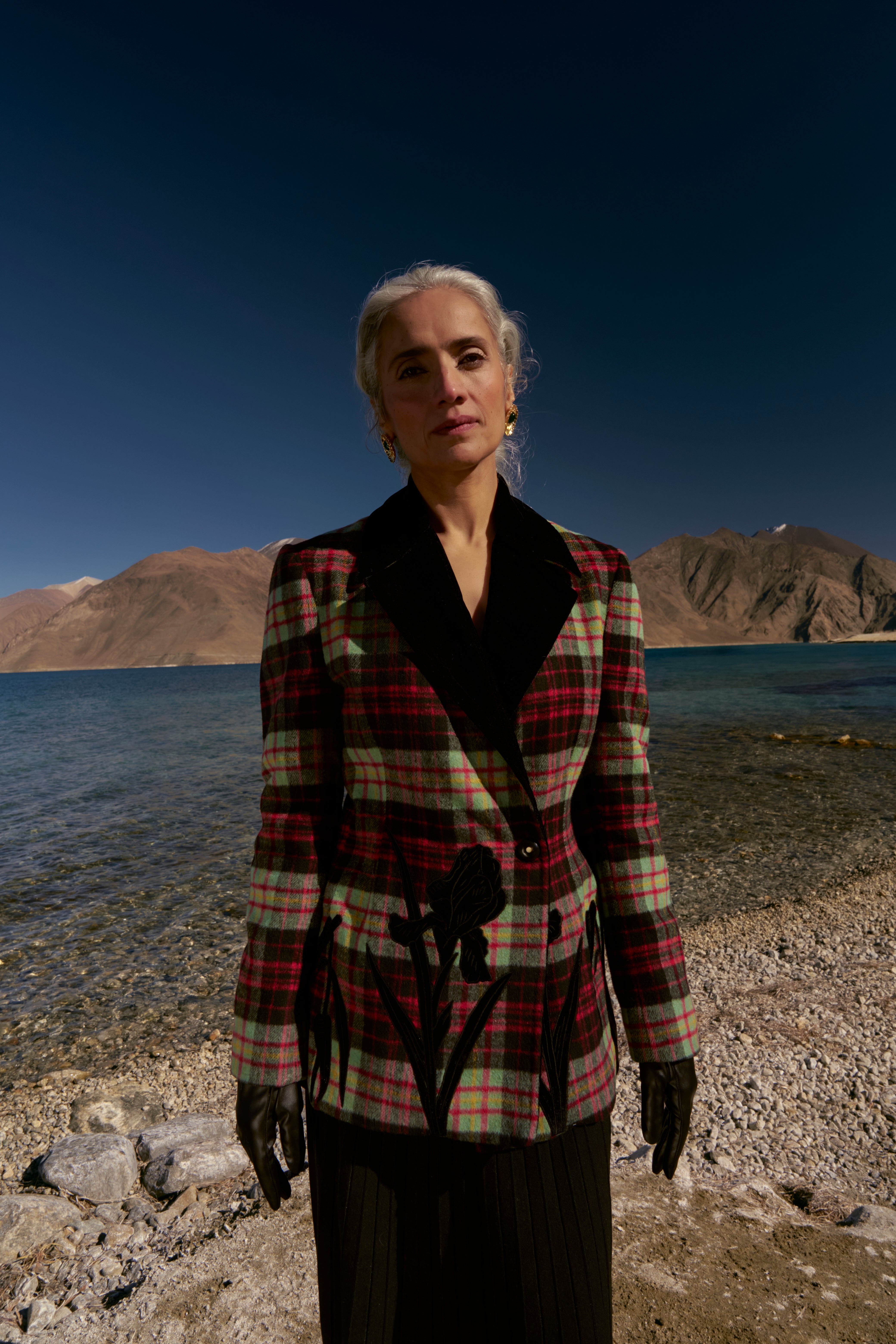 Tartan Bloom Jacket