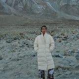 Ecru Puffer Jacket