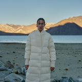 Ecru Puffer Jacket