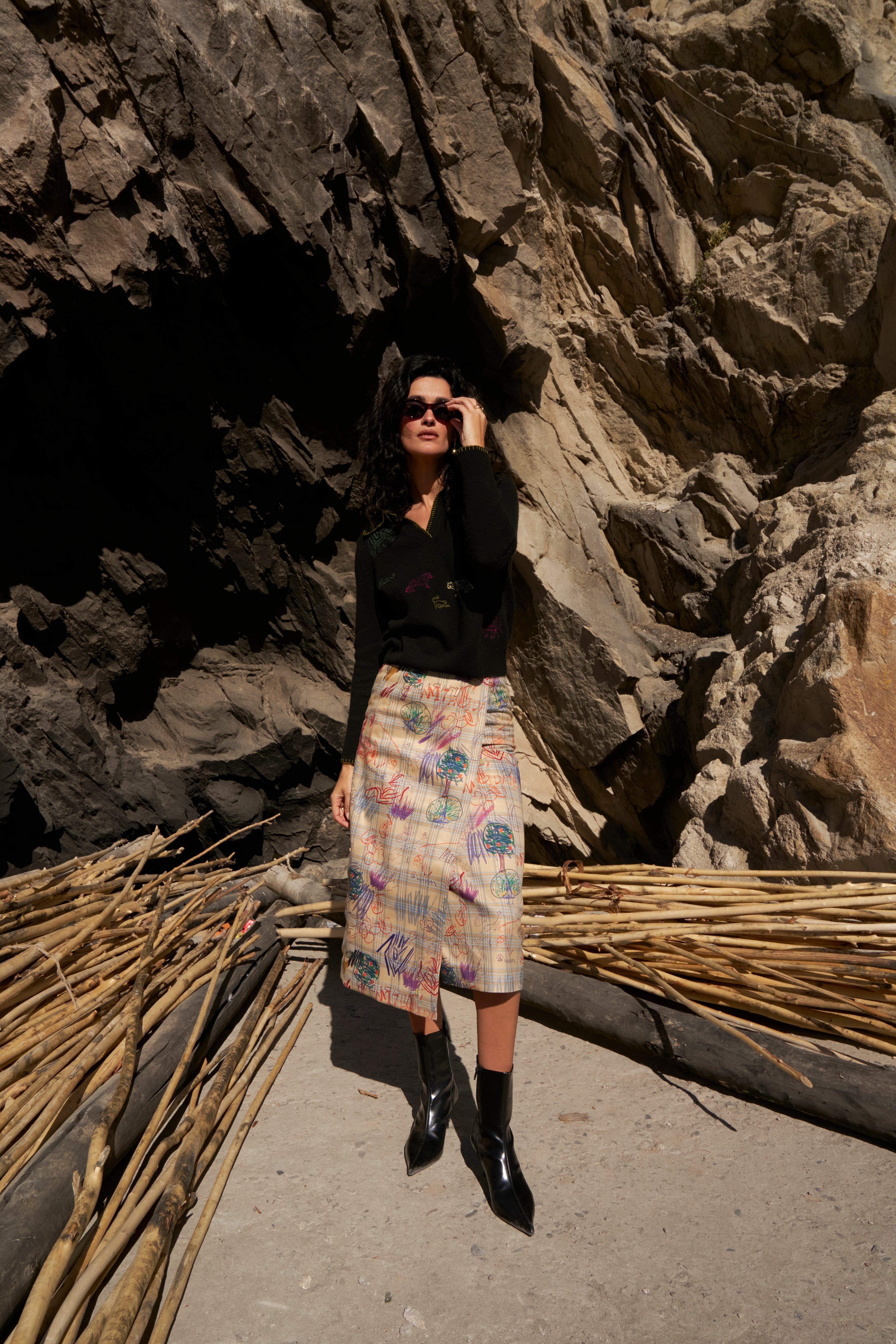 Playground Plaid Skirt