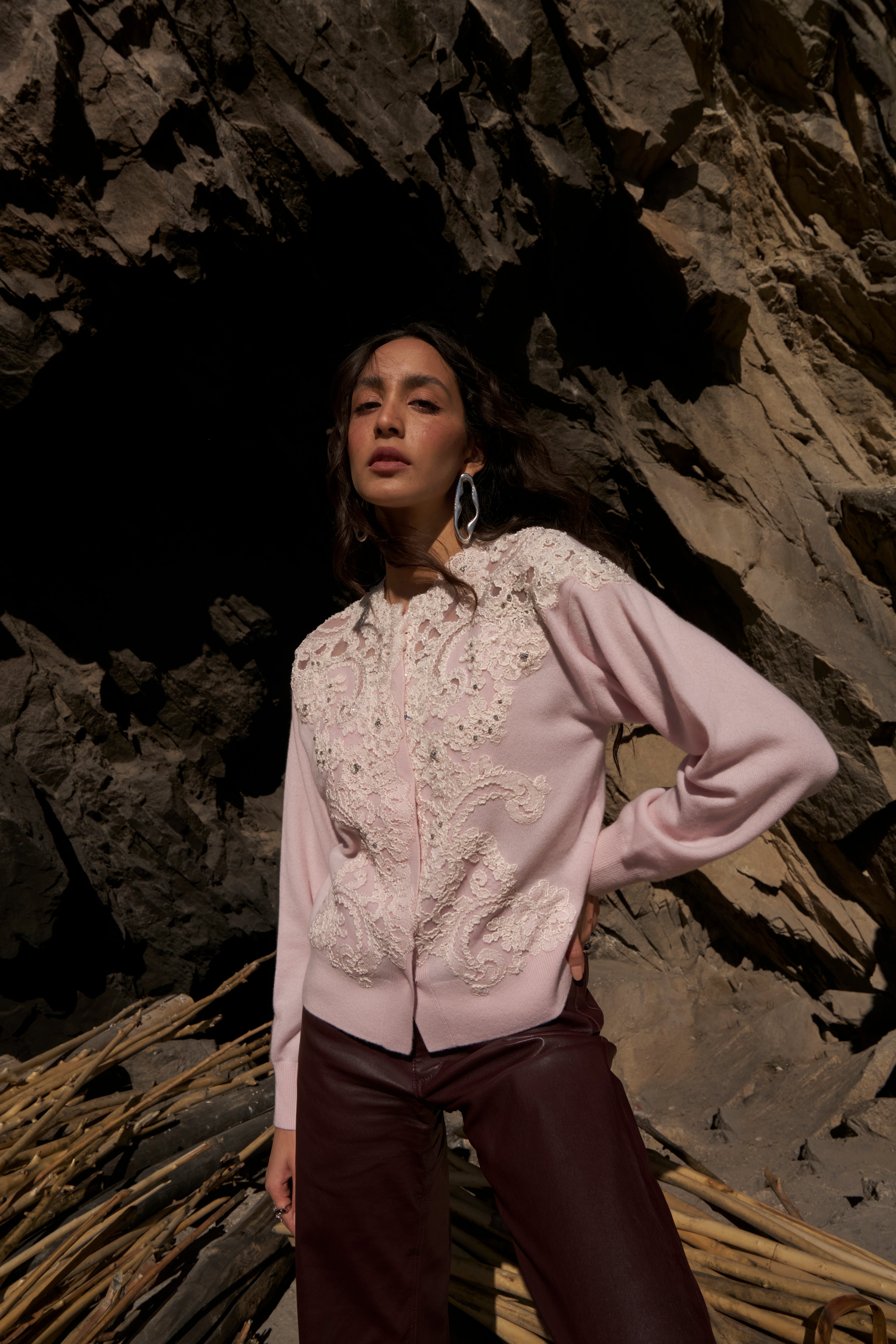 Rose Whisper Cardigan