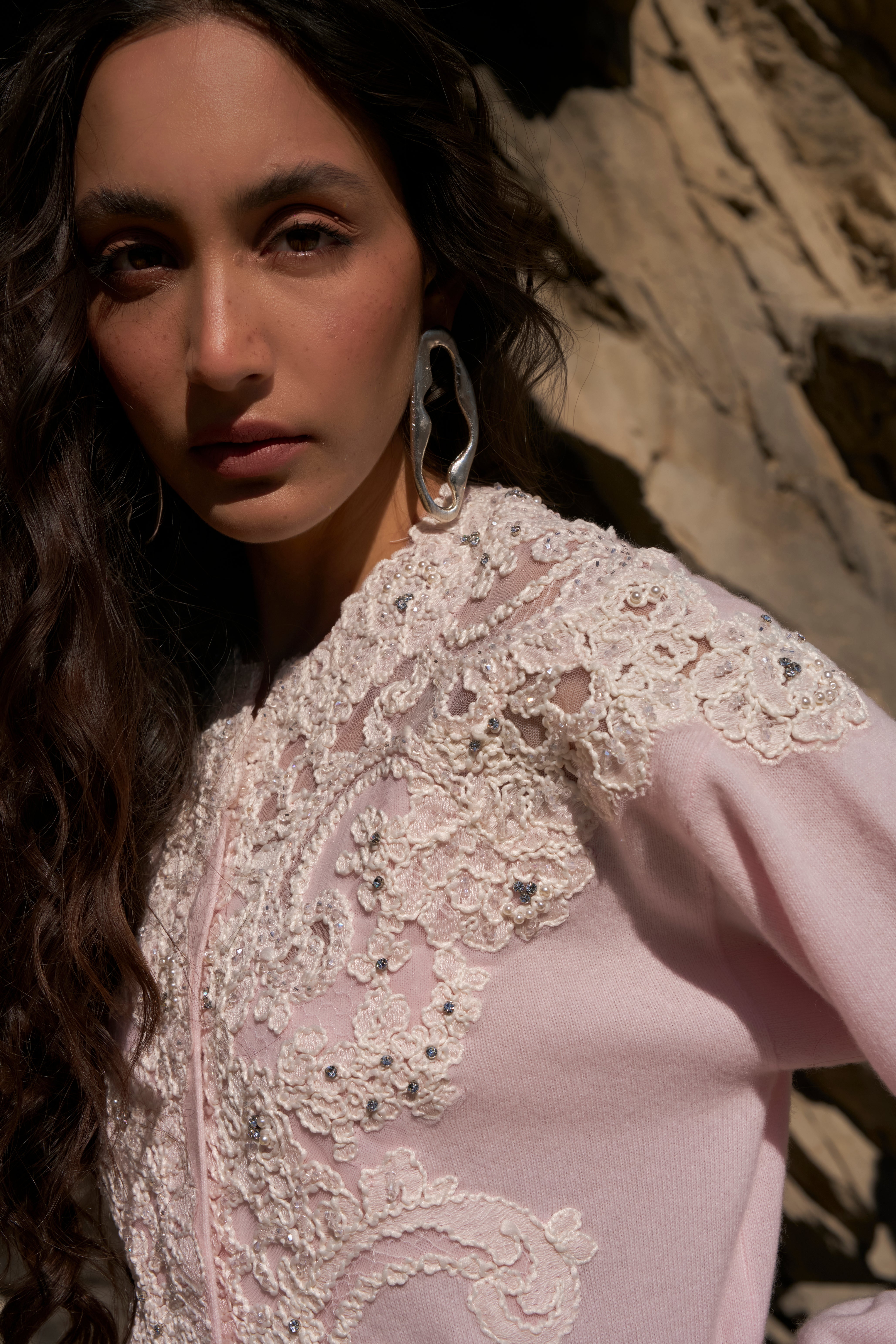 Rose Whisper Cardigan