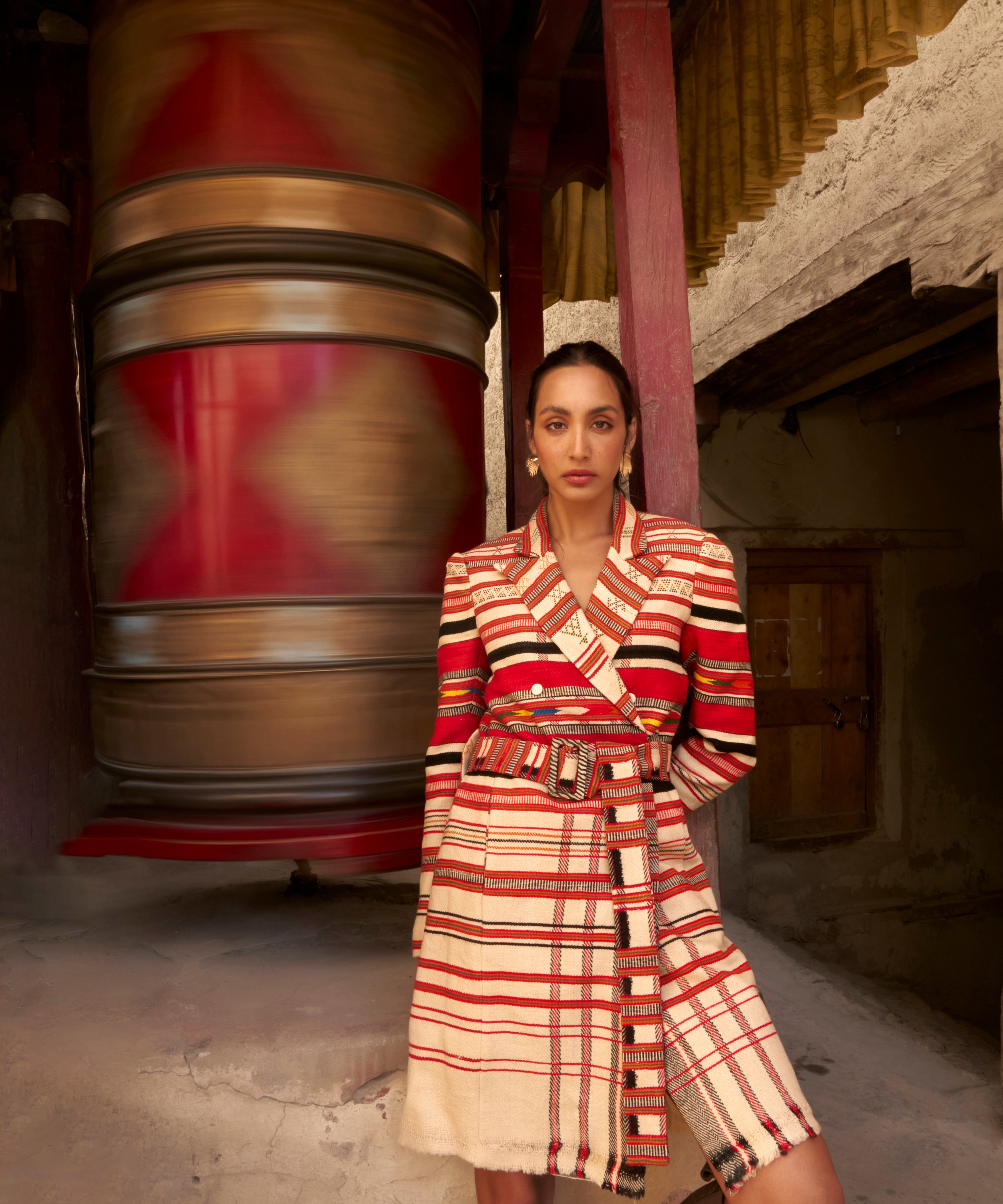 Jaisalmer Wrap Coat