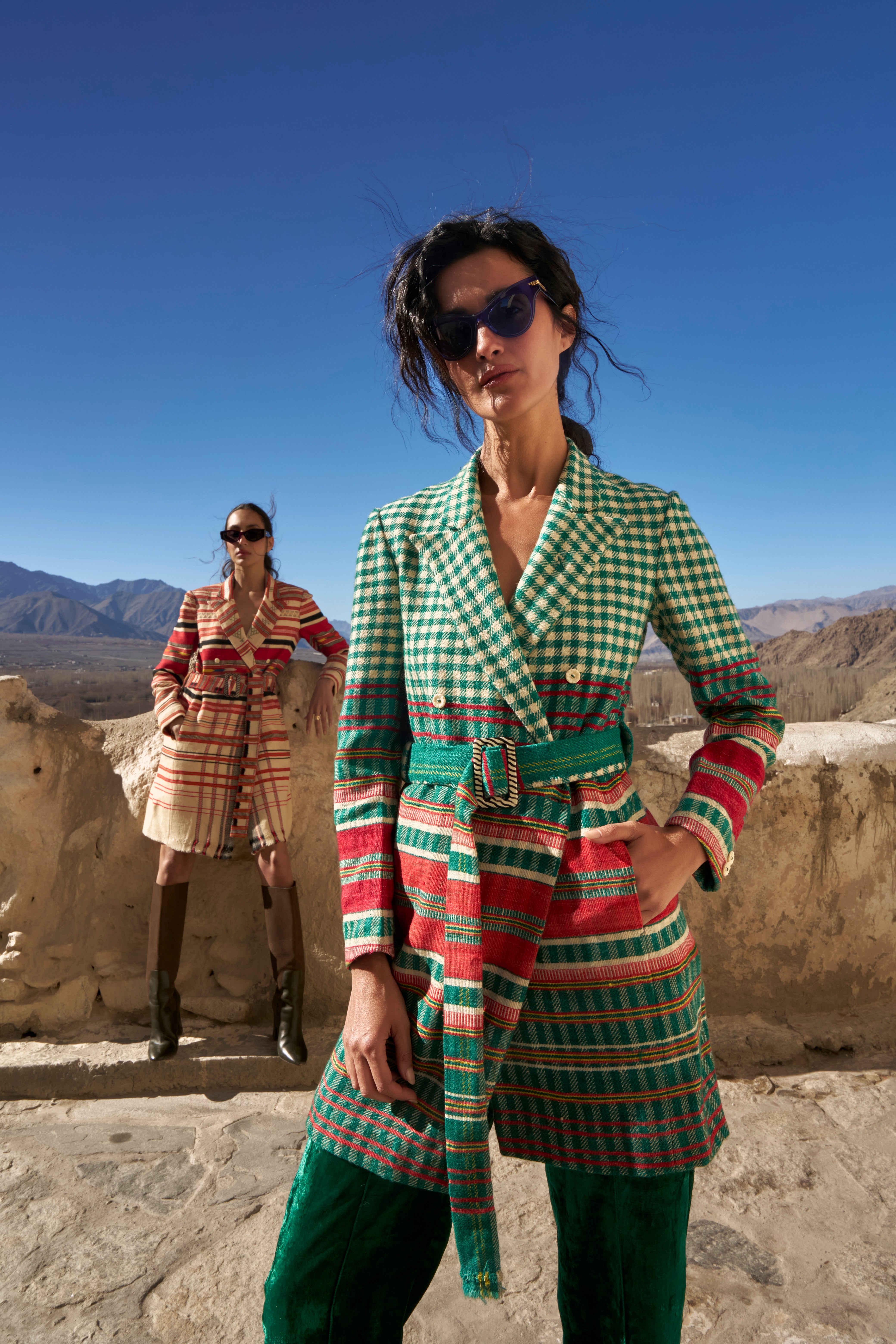 Jaisalmer Wrap Coat II