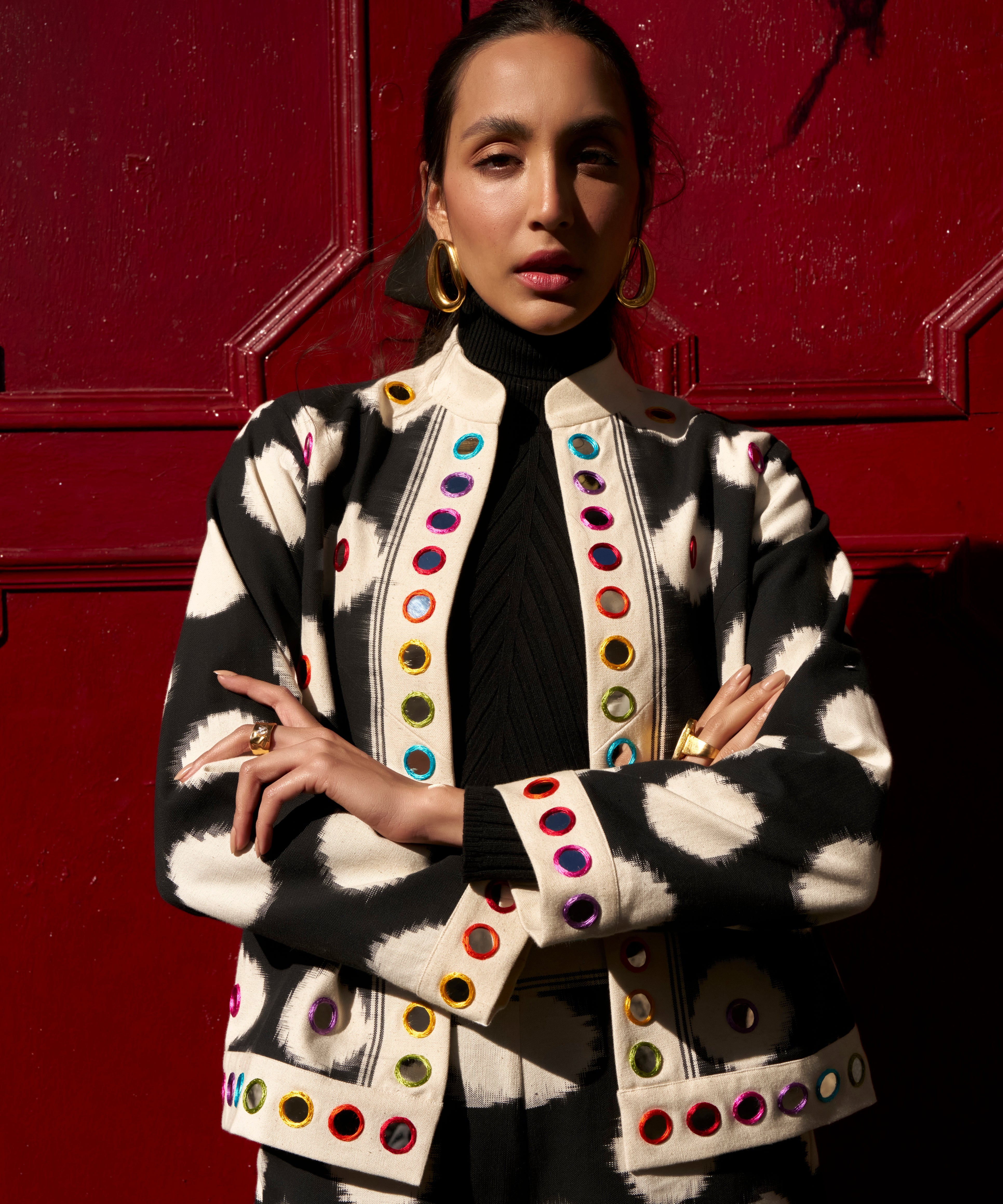 Multicolour Mirror Jacket