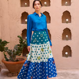 Marine Dot Skirt