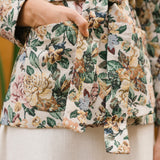 White Floral Jacket