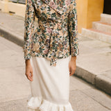 White Floral Jacket