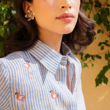 Flamingo Blouse