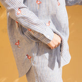 Flamingo Blouse