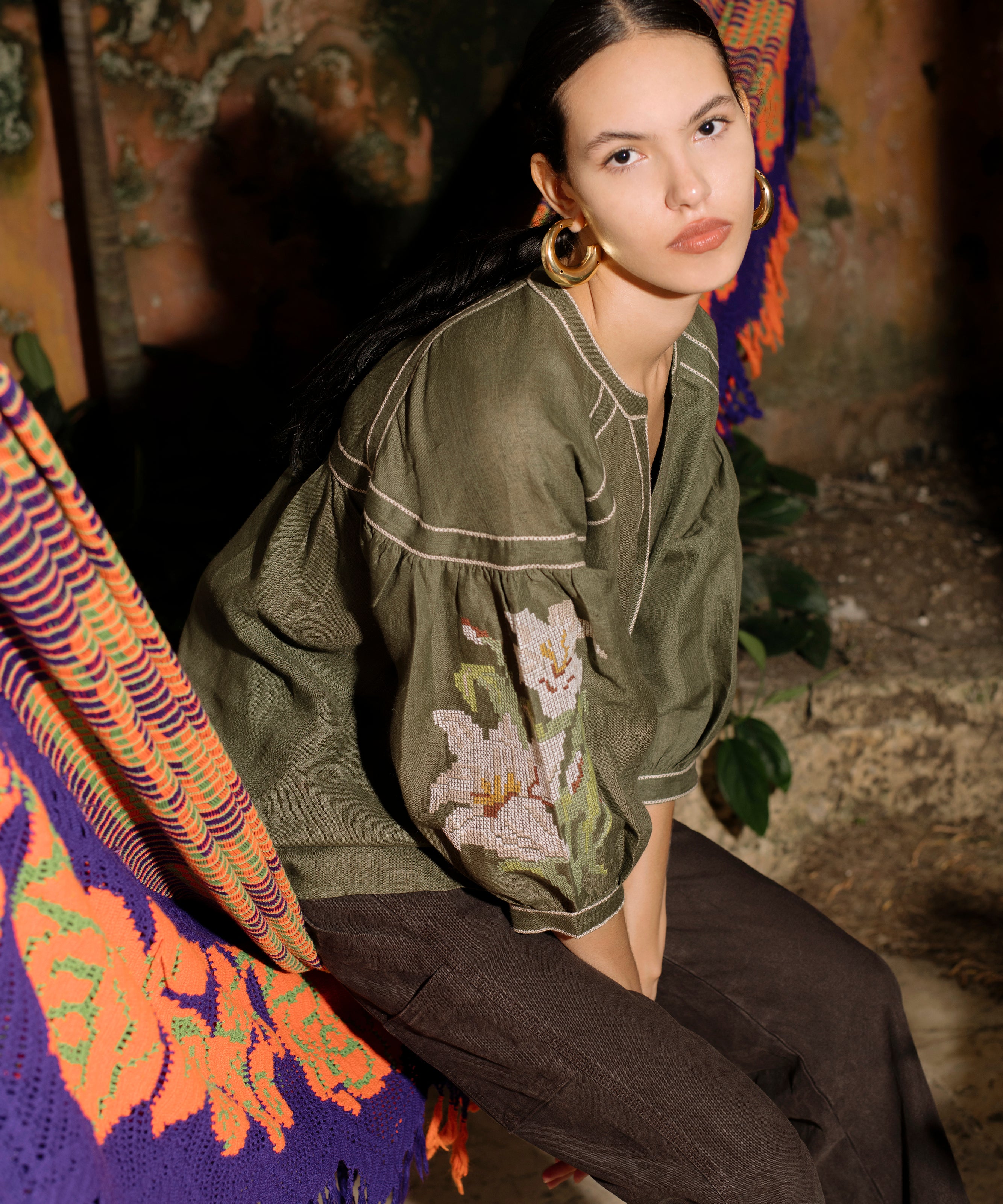Lilies Blouse