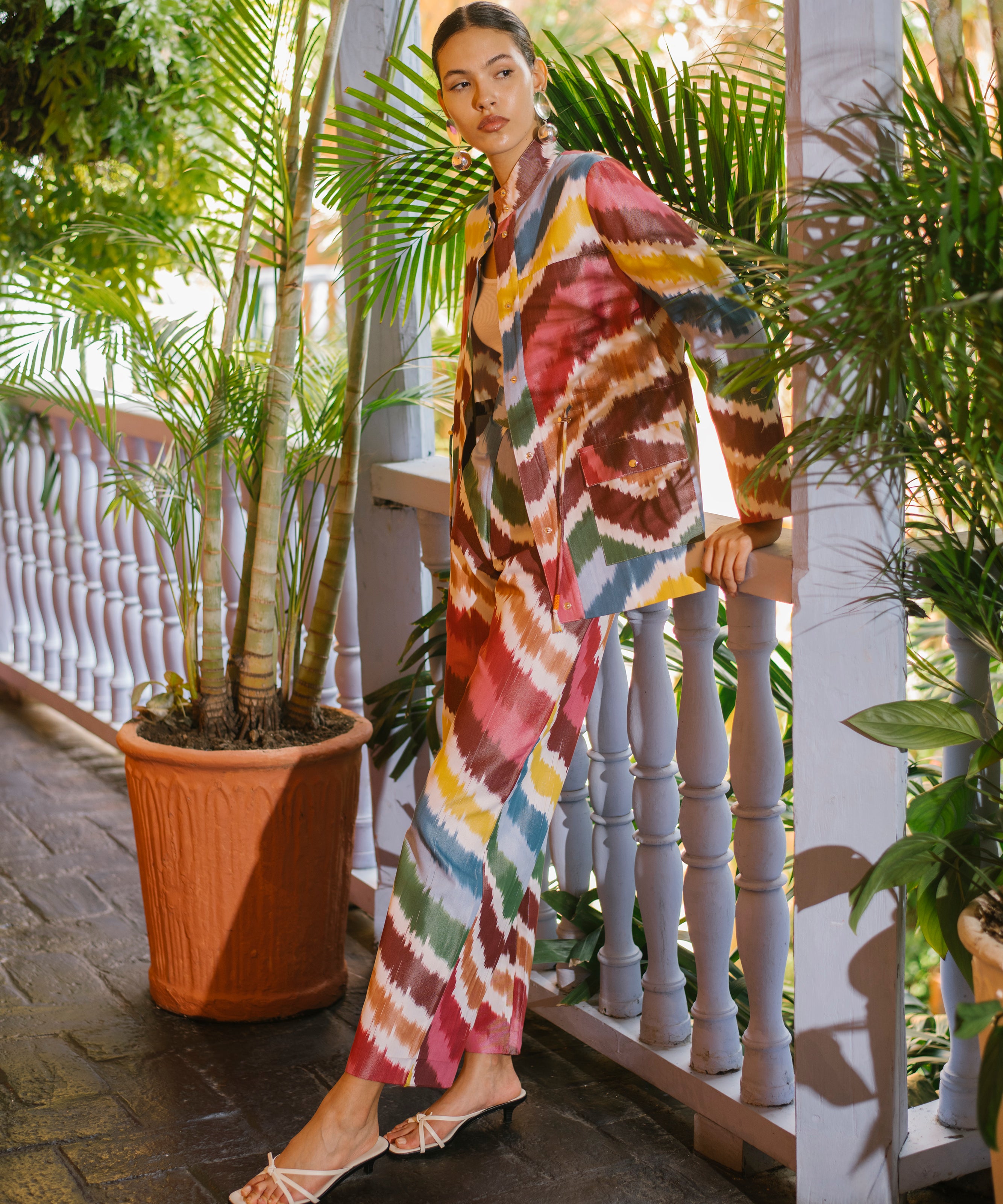 Rainbow Ikat Jacket