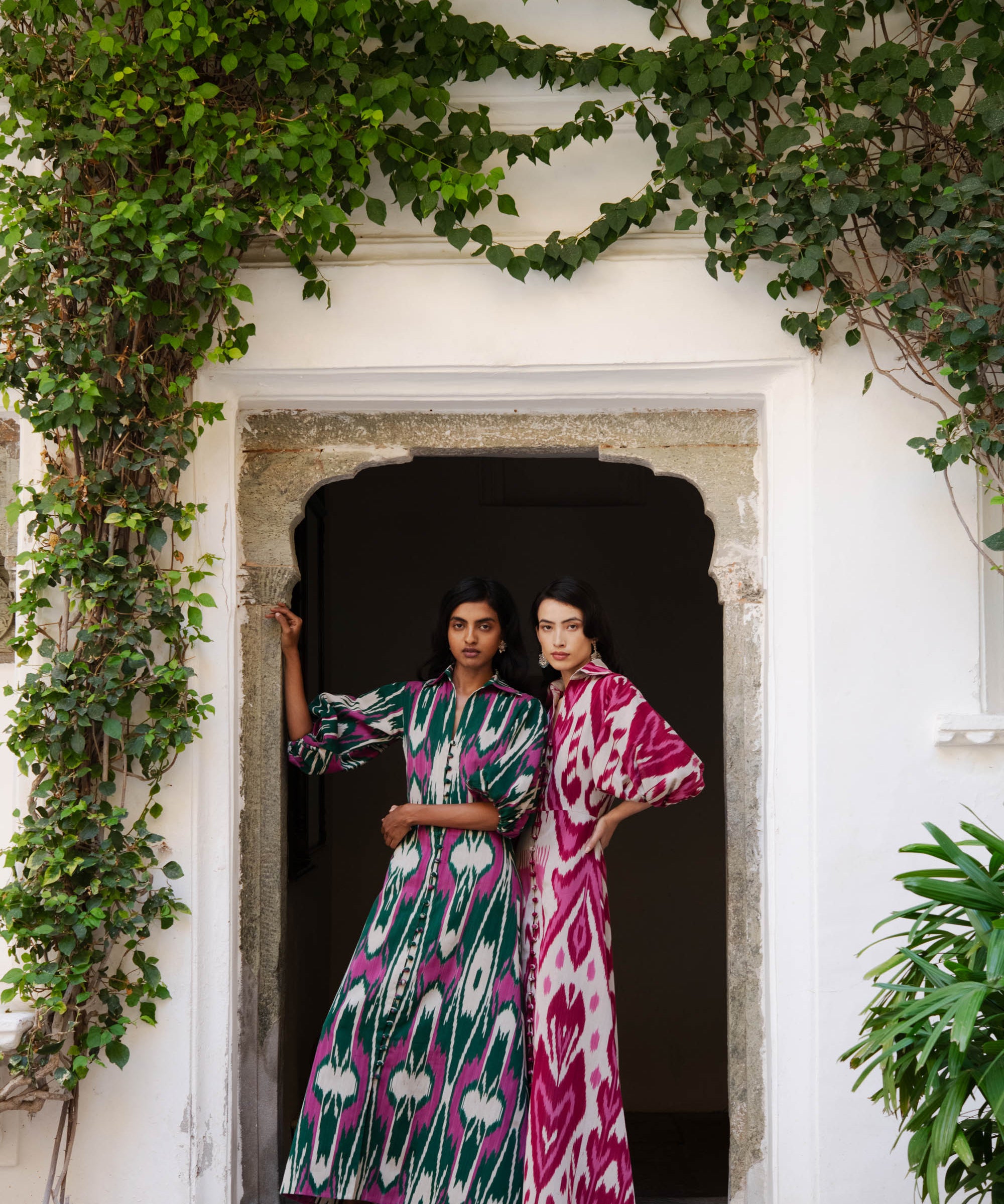 Burgundy Jodhpur Dress