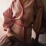 Pink Stripe Skirt