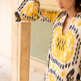 Viento Dress Yellow Rainbow
