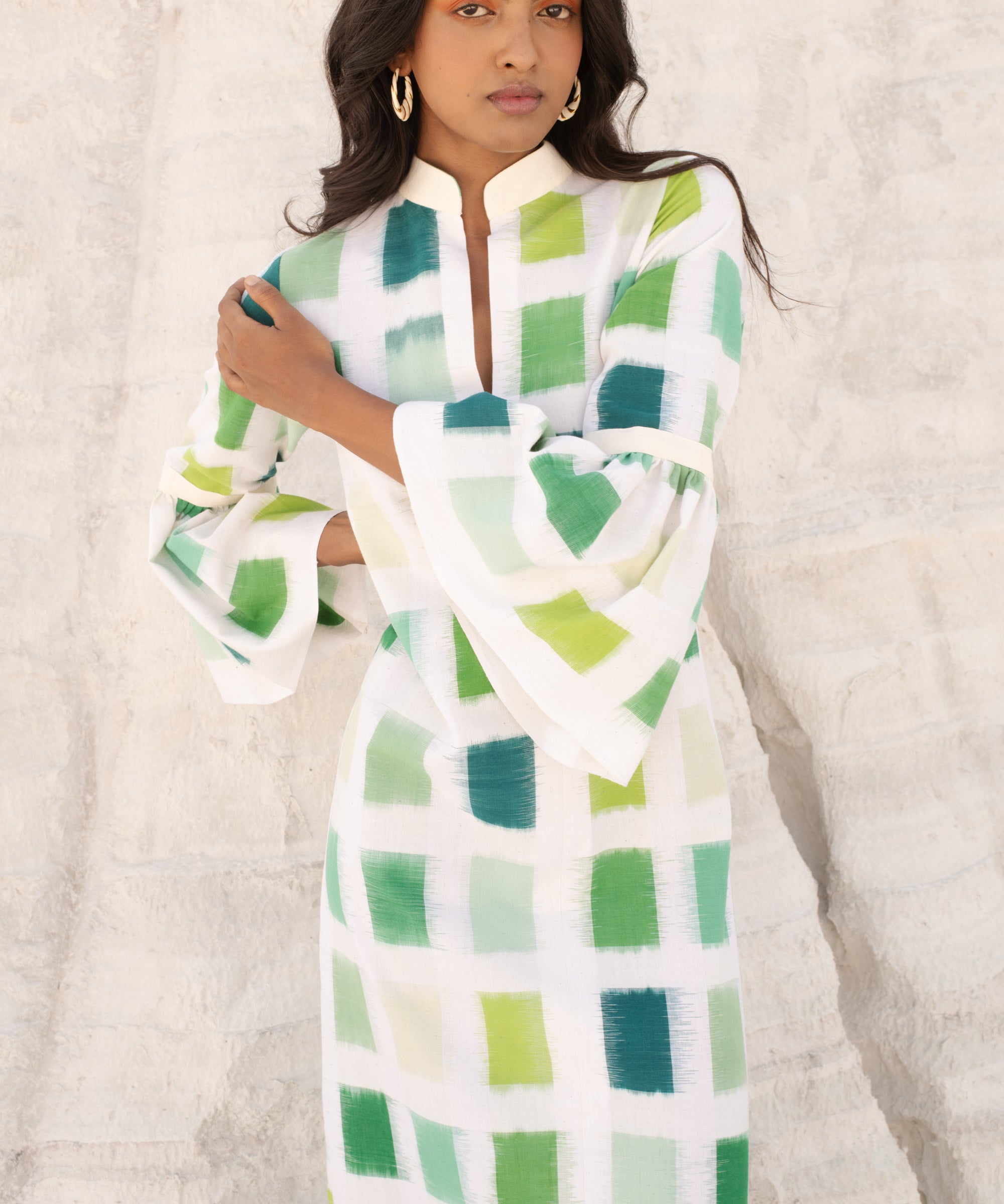 Green Parampara Dress