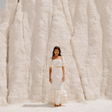 Flamenco White Skirt