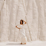 Flamenco White Skirt