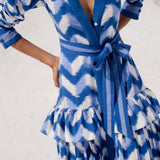 Waves Lapis Lazuli Dress