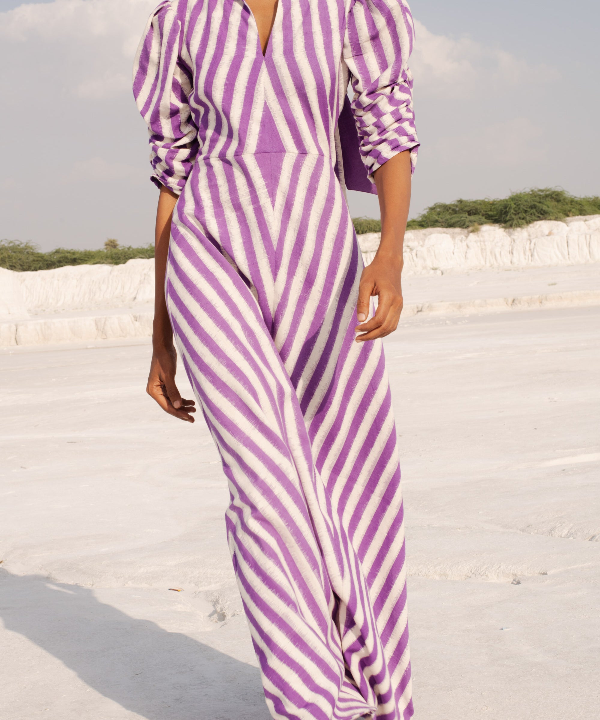 Purple Illusion Dress