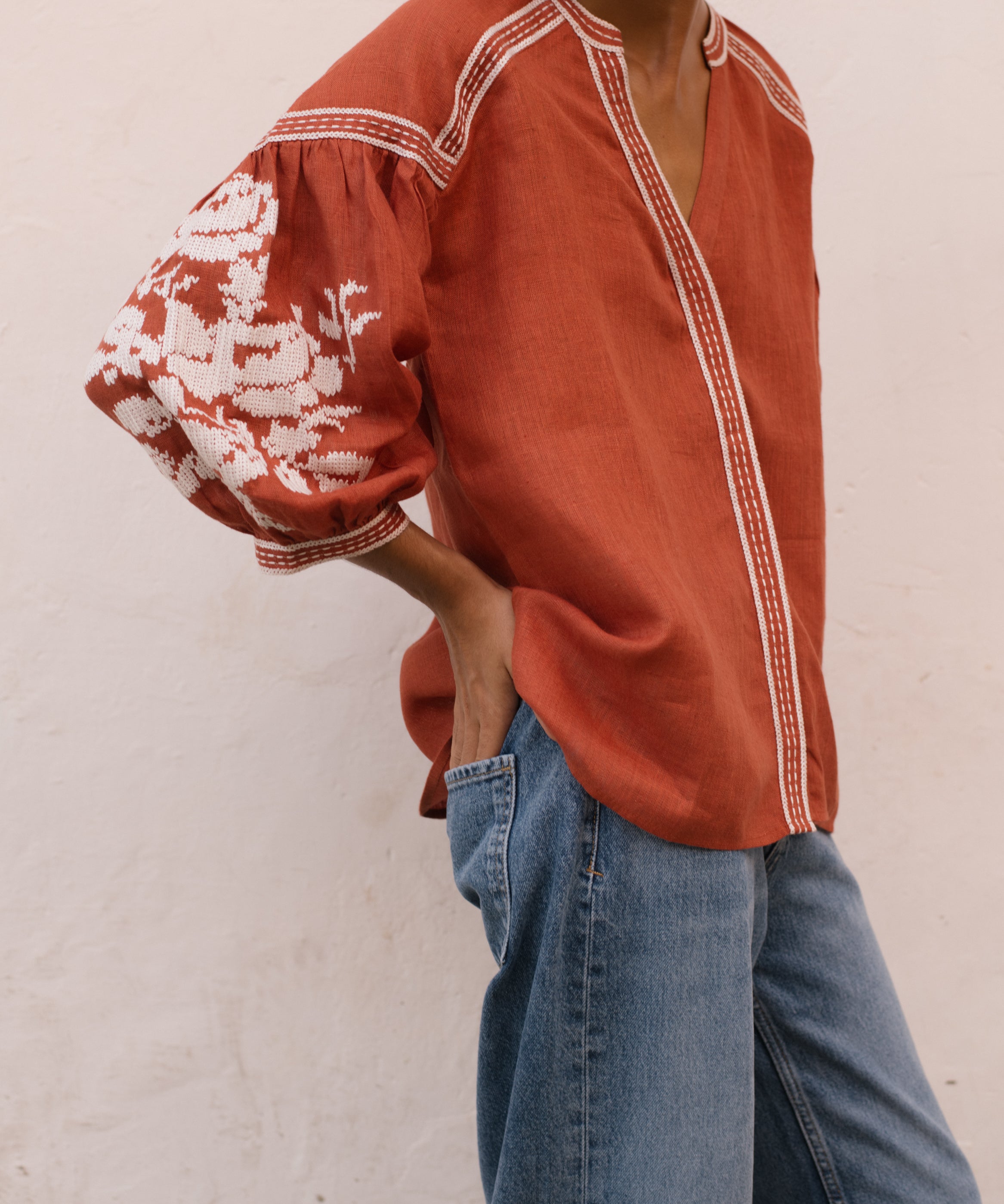 Clay Blouse