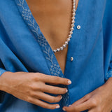 Royal Blue Blouse