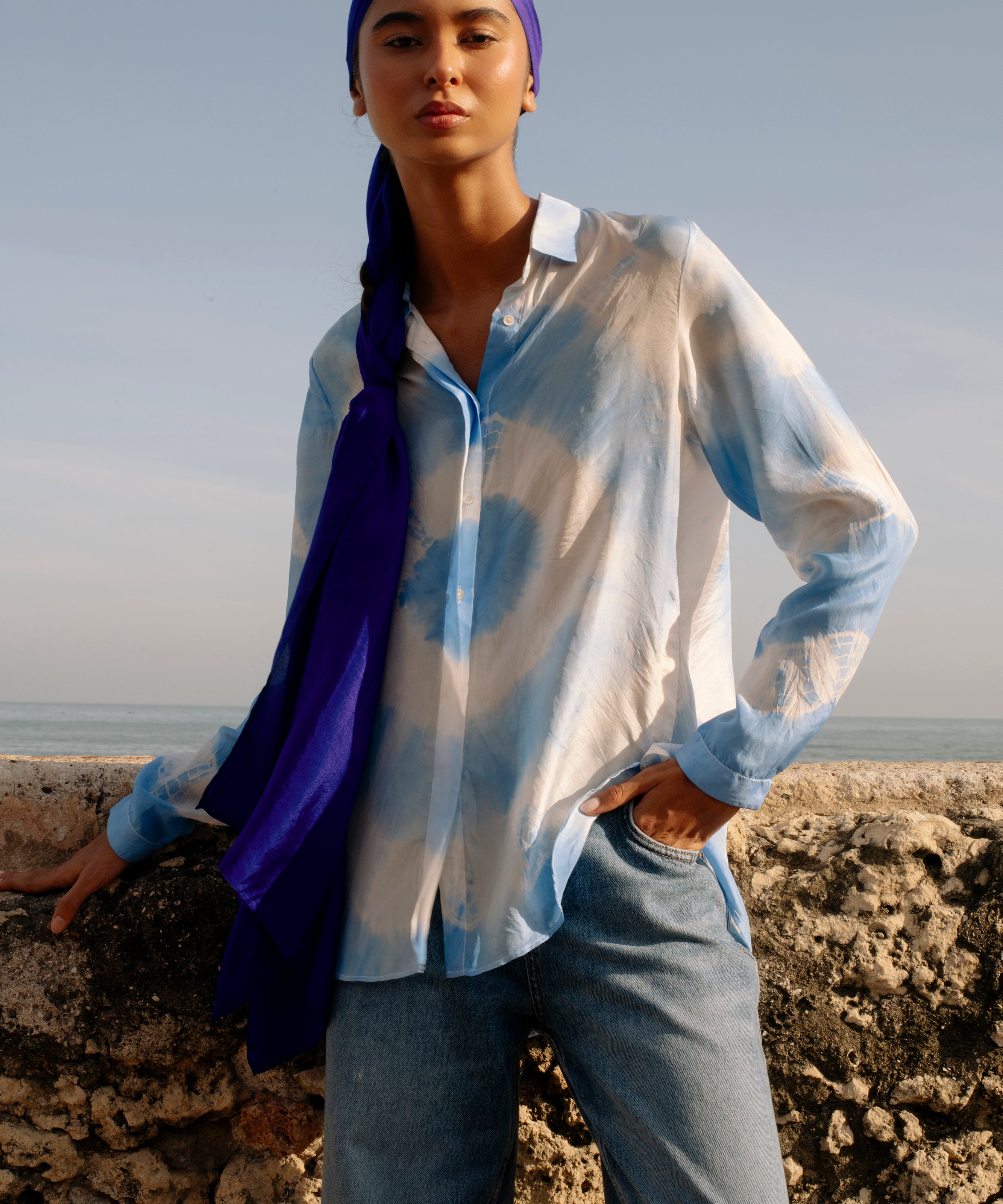 Nube Tie Dye Blouse