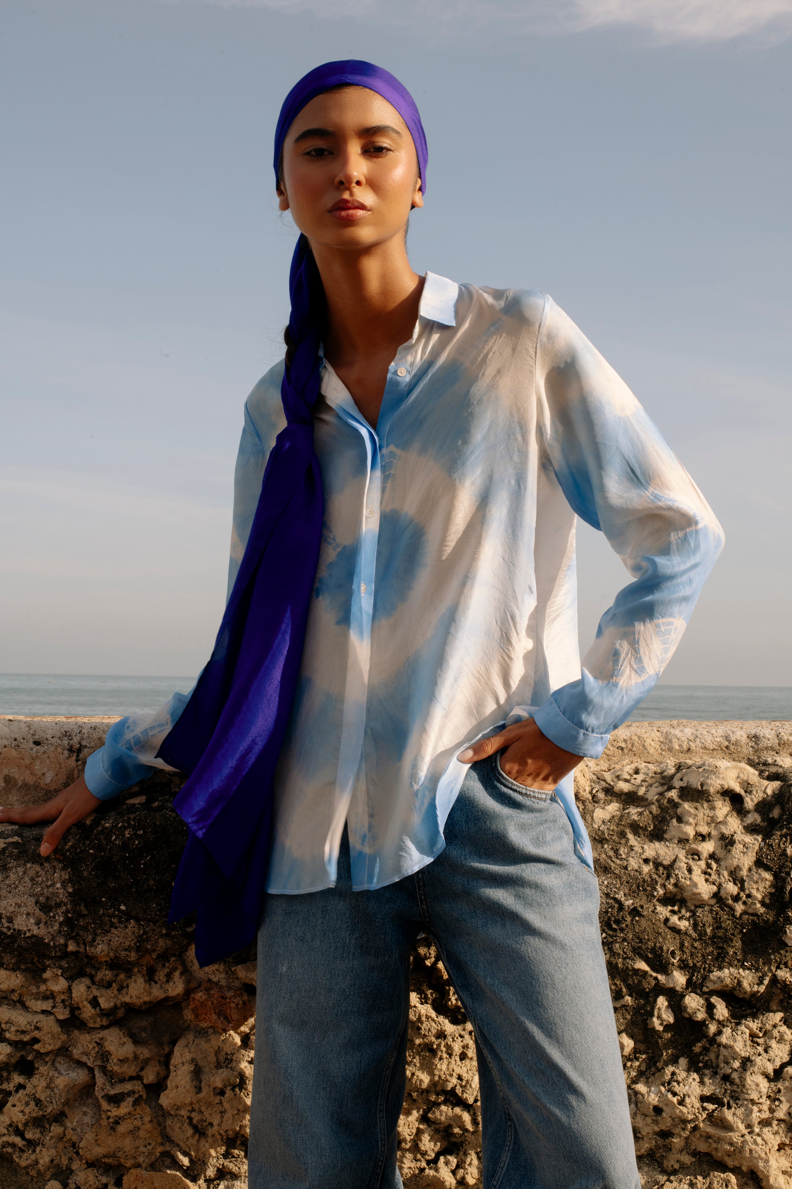 Nube Tie Dye Blouse
