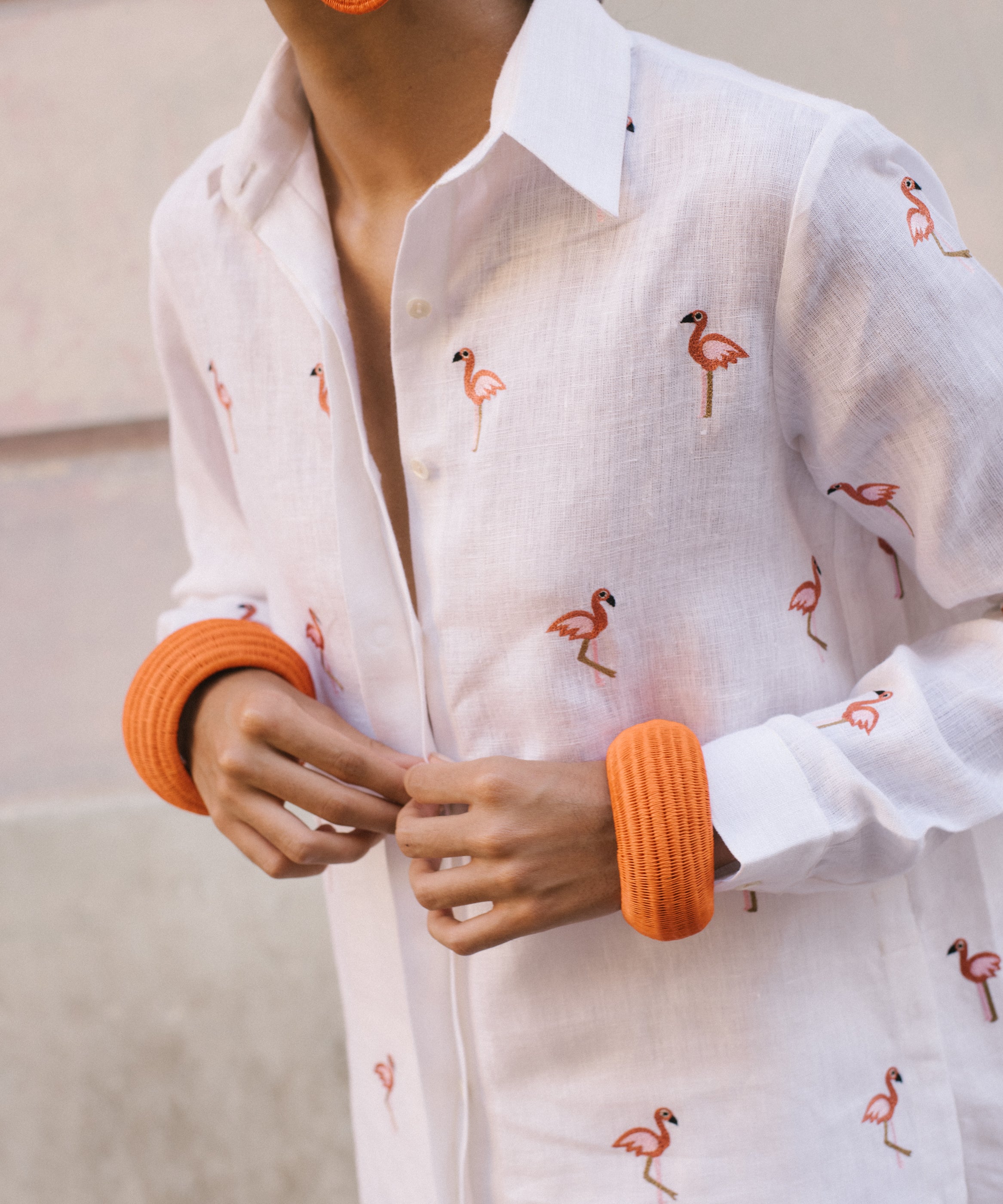 White Flamingo Blouse