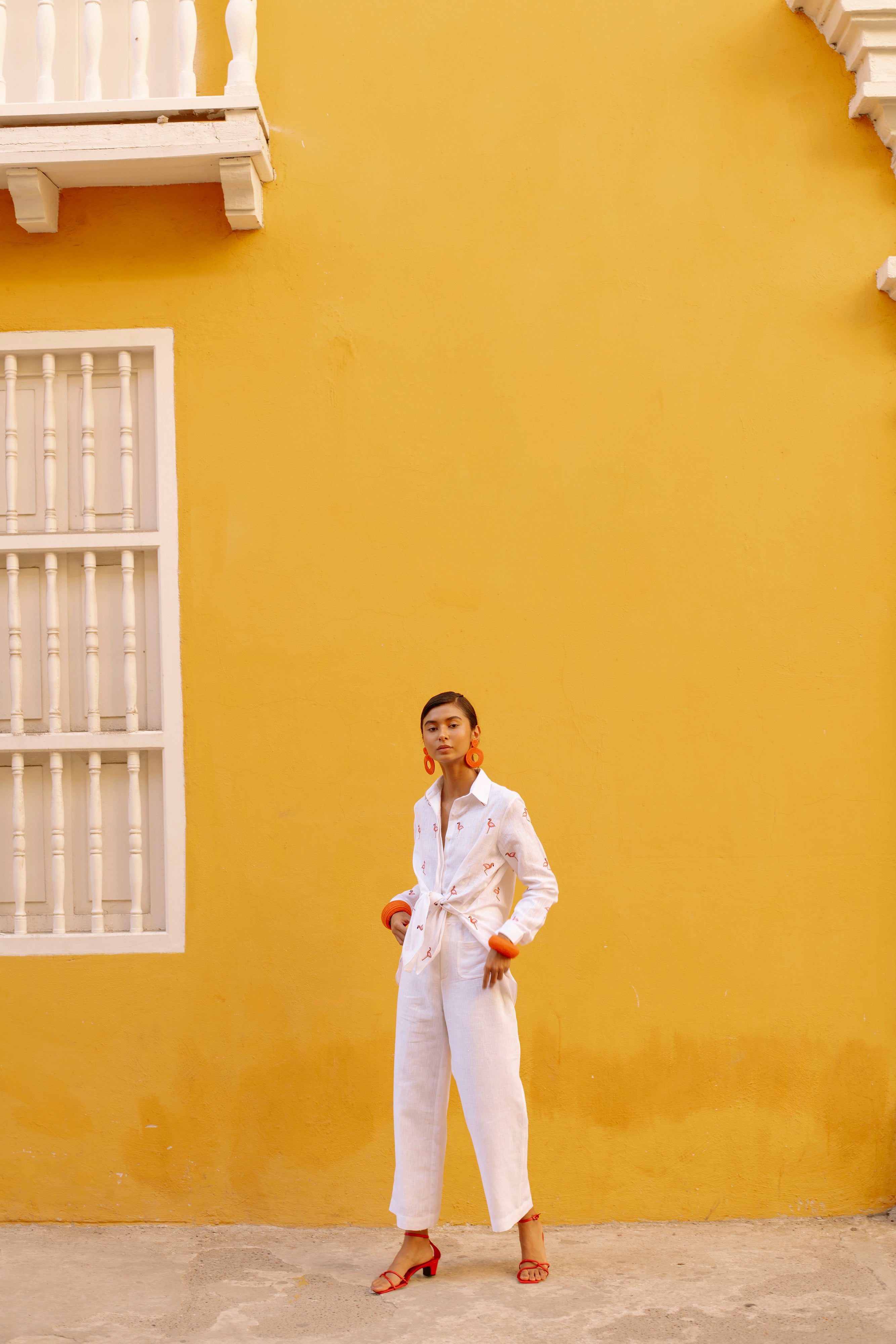 White Flamingo Blouse