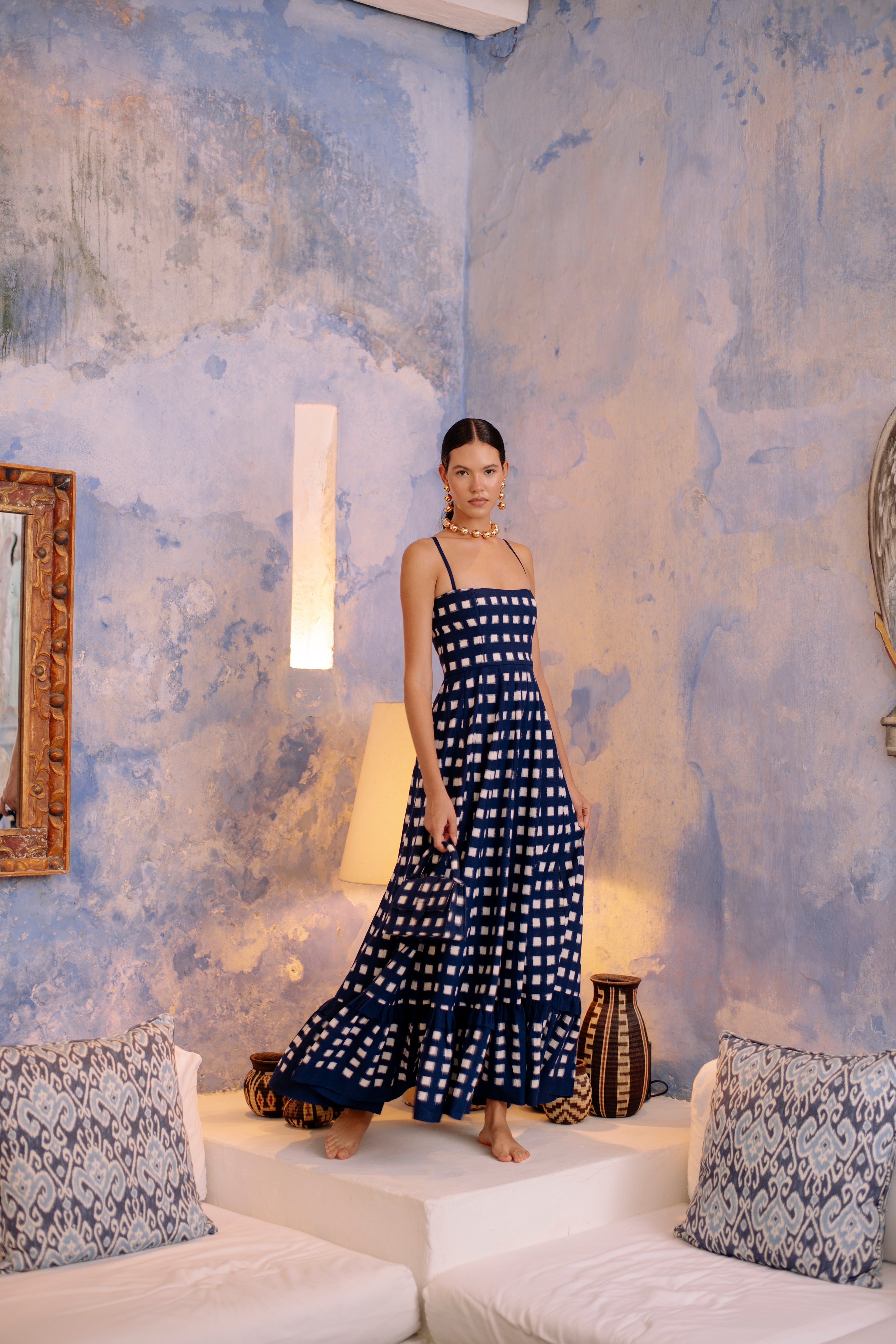 champagne v neck dress Chiffon Slit Flutter Sleeves V-neck Floor Length Bridesmaid line silhouette Black_Barbie on LTK Delivery:Standard Delivery (10-12wks production + Shipping) women printed dress