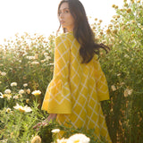 Yellow Rhombus Dress