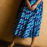 Blue Leheriya Skirt