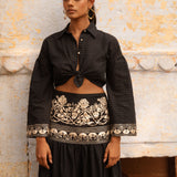 Black Espinas Top