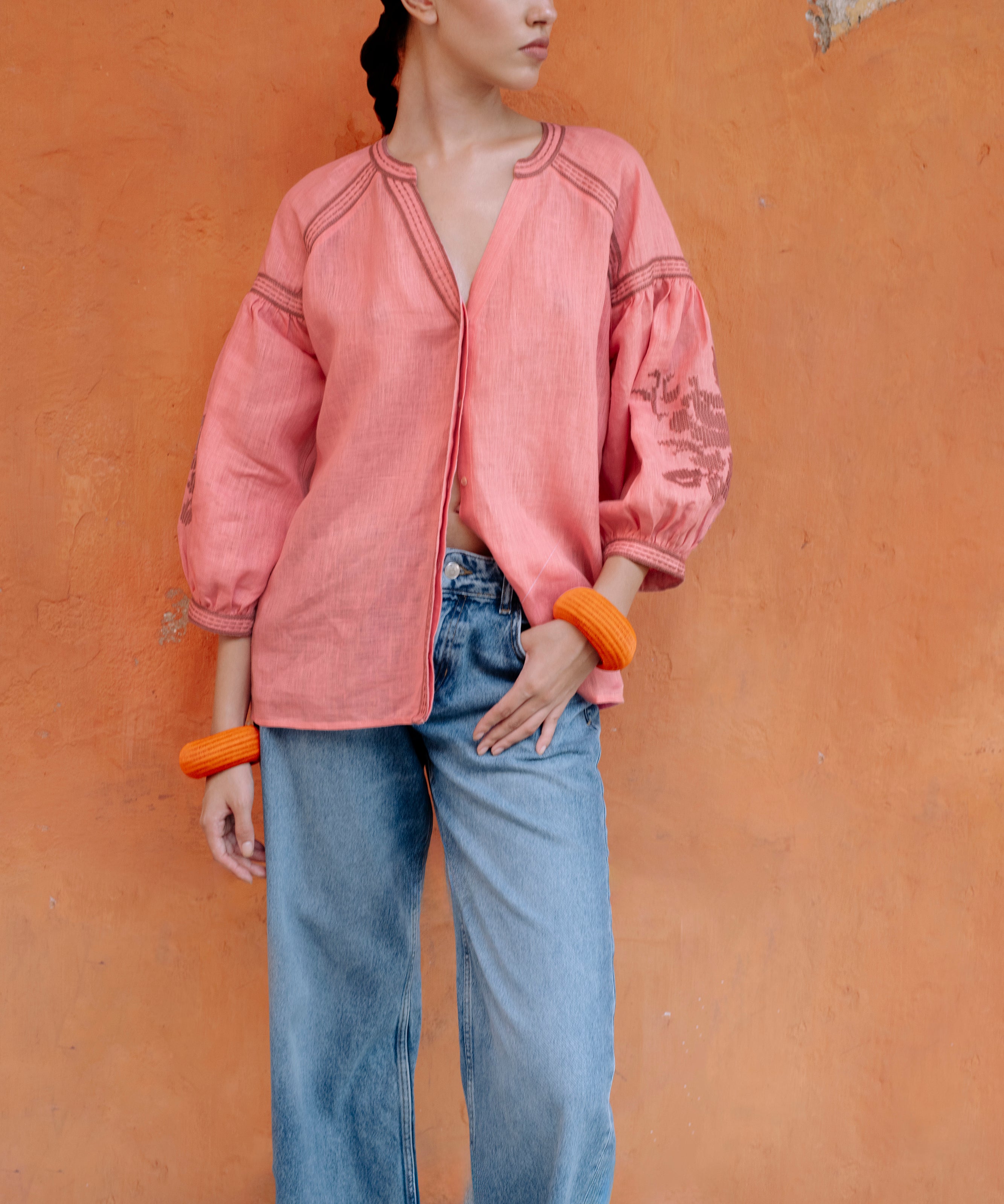 Baby Pink Blouse